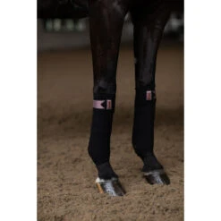Bandages Equestrian Stockholm Anemone Zwart-roze -Paardenbenodigdheden Winkel bandages equestrian stockholm anemone zwart roze 1500x1500 185108