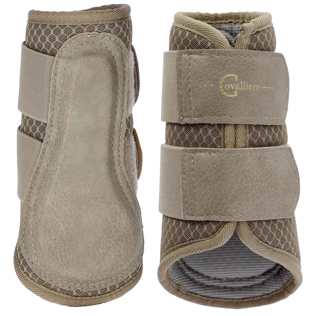 Beenbeschermers Covalliero Lichtbruin 1 Beenbeschermers Covalliero Lichtbruin