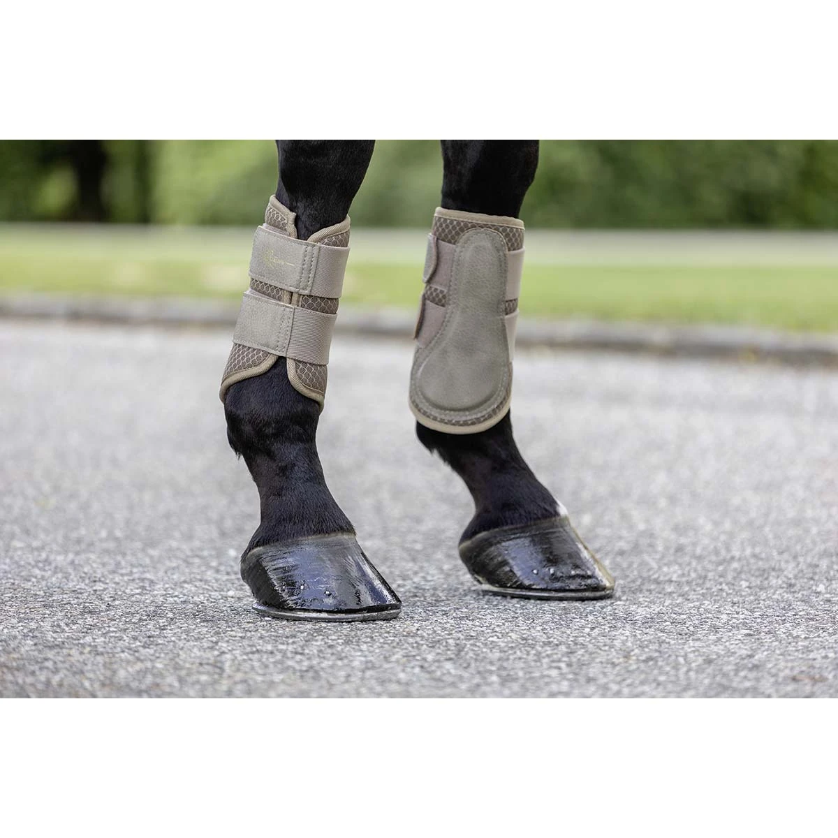 Beenbeschermers Covalliero Lichtbruin 2 Beenbeschermers Covalliero Lichtbruin - Afbeelding 2