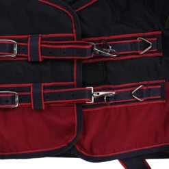 Deken Epplejeck Junior 0gr Donkerblauw-rood -Paardenbenodigdheden Winkel deken epplejeck junior 0gr donkerblauw rood 1500x1500 98262