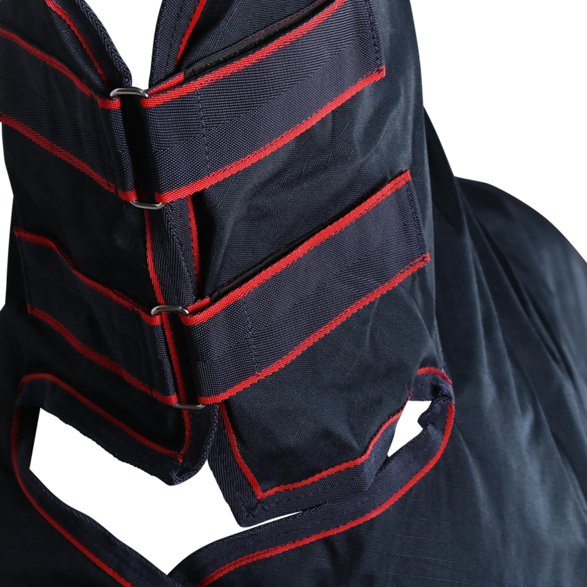 Deken Epplejeck Junior Full Neck 0gr Donkerblauw-rood 3 Deken Epplejeck Junior Full Neck 0gr Donkerblauw-rood - Afbeelding 3