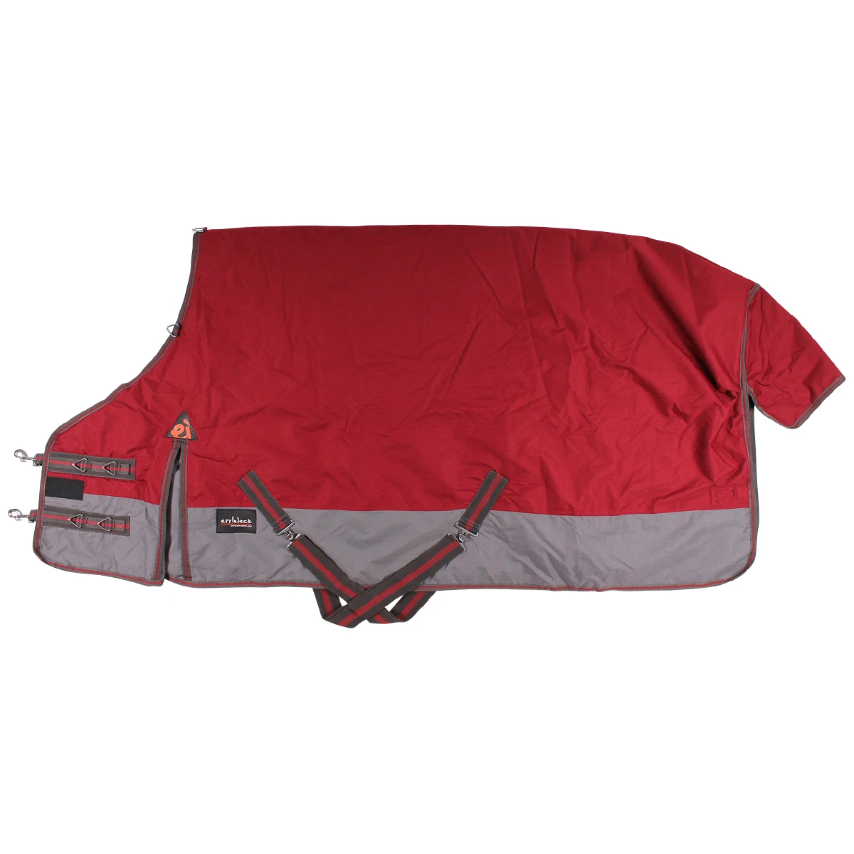 Deken Epplejeck Tolga 200gr Rood-donkergrijs 1 Deken Epplejeck Tolga 200gr Rood-donkergrijs