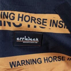Deken Epplejeck Warning Horse 200gr Zwart-oranje -Paardenbenodigdheden Winkel deken epplejeck warning horse 200gr zwart oranje 1500x1500 135895