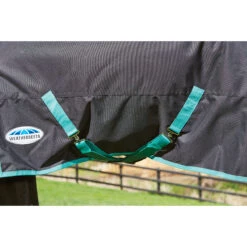 Deken WeatherBeeta Green-Tec 900D 360gr Zwart-groen -Paardenbenodigdheden Winkel deken weatherbeeta green tec 900d 360gr zwart groen 1500x1500 135090