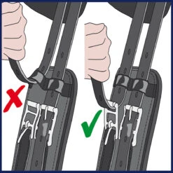 Dressuursingel Harry's Horse Freefit Zwart -Paardenbenodigdheden Winkel dressuursingel harry s horse freefit zwart 1500x1500 100150