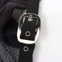 Halster Vliegenmasker Epplejeck Full Face Zwart -Paardenbenodigdheden Winkel halster vliegenmasker epplejeck full face zwart 1500x1500 187006