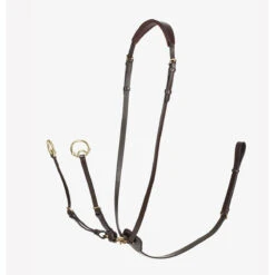 Martingaal LeMieux Kudos Running Middenbruin-goud