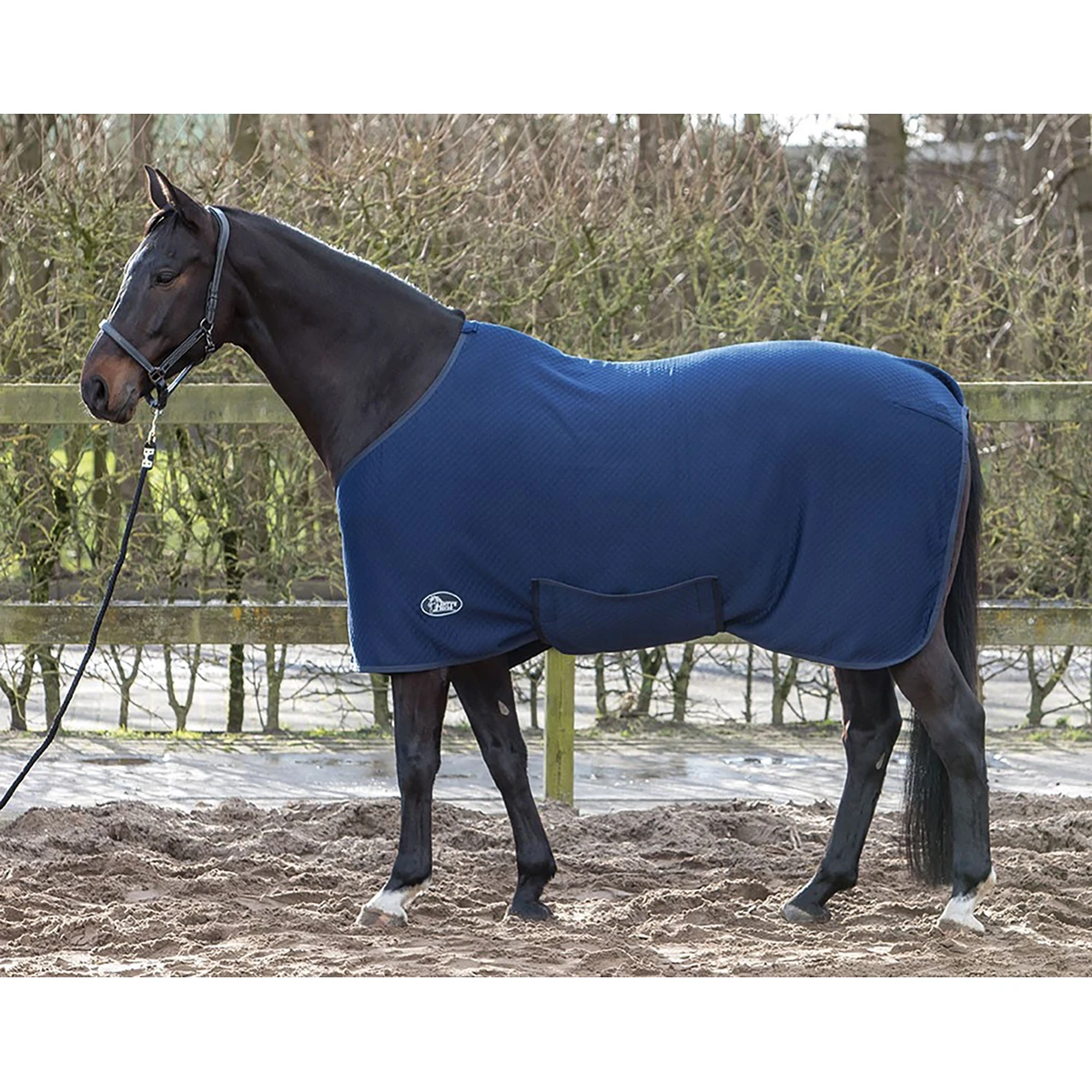 Onderdeken Harry's Horse Thermoliner Donkerblauw 1 Onderdeken Harry's Horse Thermoliner Donkerblauw