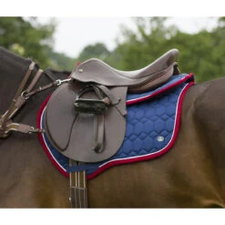 Onderlegger QHP Eldorado Donkerblauw -Paardenbenodigdheden Winkel onderlegger qhp eldorado donkerblauw 1500x1500 103339