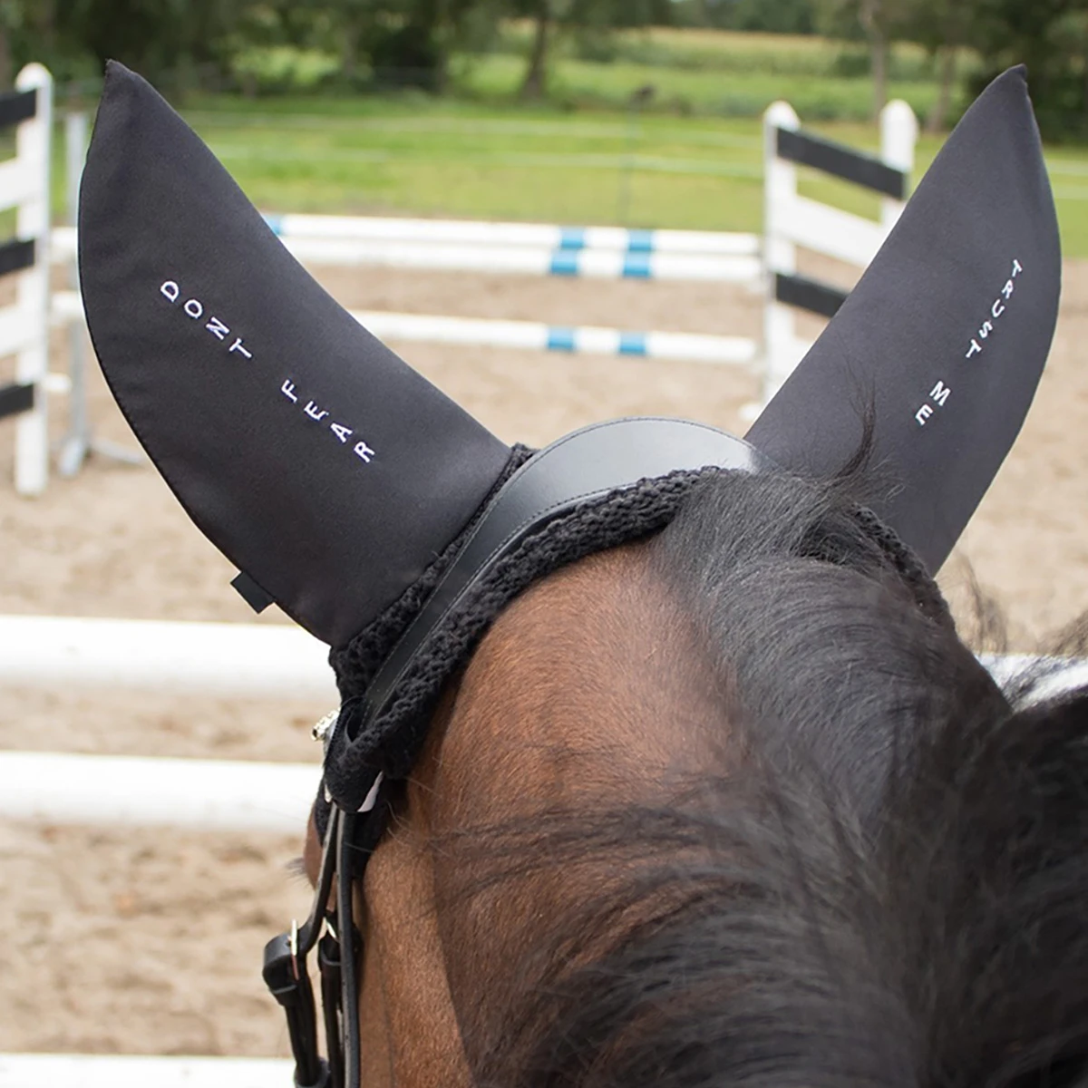 Oornetje QHP Don't Fear Soundless Zwart 3 Oornetje QHP Don't Fear Soundless Zwart - Afbeelding 3