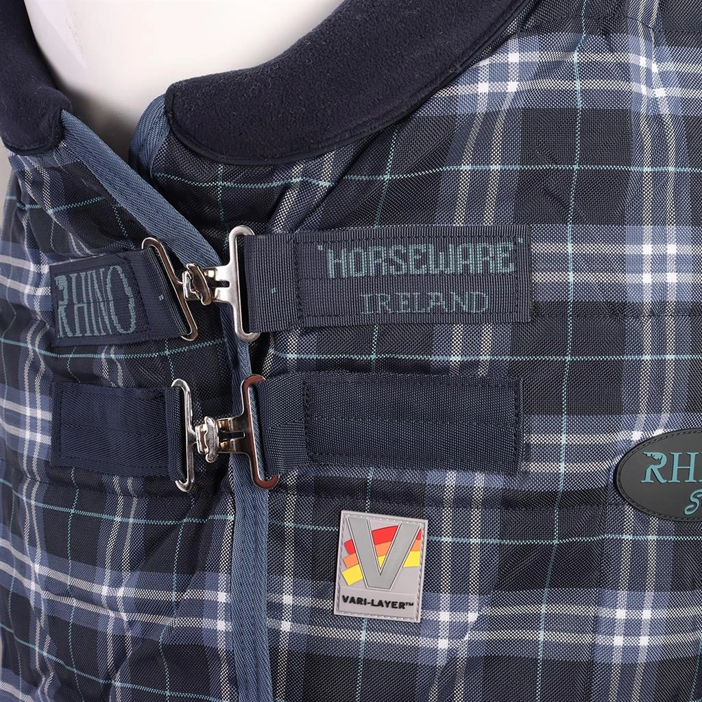 Staldeken Horseware Rhino Original Vari-Layer Medium 250gr Donkerblauw 2 Staldeken Horseware Rhino Original Vari-Layer Medium 250gr Donkerblauw - Afbeelding 2