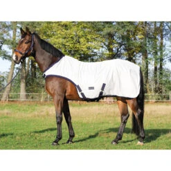 Stapmolendeken Busse Fly Comfort Zilver -Paardenbenodigdheden Winkel stapmolendeken busse fly comfort zilver 1500x1500 125692