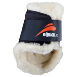 Strijklappen EQuick ESchock Velcro Fluffy Bruin -Paardenbenodigdheden Winkel strijklappen equick eschock velcro fluffy bruin 1500x1500 153413