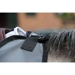 Uitrijdeken WeatherBeeta Reflective Zwart-zilver -Paardenbenodigdheden Winkel uitrijdeken weatherbeeta reflective zwart zilver 1500x1500 135294