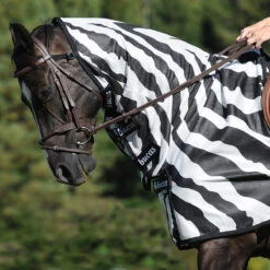 Vliegendeken Bucas Buzz Off Riding Zebra Zebra -Paardenbenodigdheden Winkel vliegendeken bucas buzz off riding zebra zebra 1500x1500 123750
