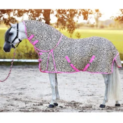 Vliegendeken Epplejeck EJLeopard Fancy Bruin-roze -Paardenbenodigdheden Winkel vliegendeken epplejeck ejleopard fancy bruin roze 1500x1500 126963