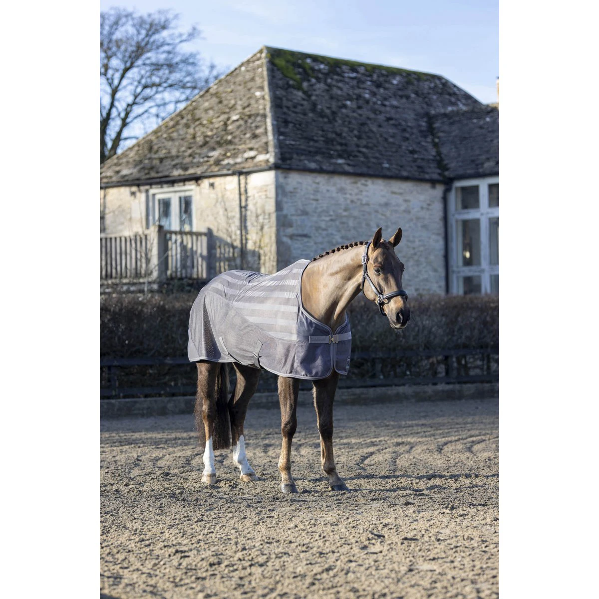 Vliegendeken LeMieux Arika Air-Tek Grijs 5 Vliegendeken LeMieux Arika Air-Tek Grijs - Afbeelding 5