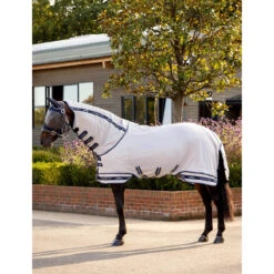 Vliegendeken LeMieux Arika Armour-Tek Grijs -Paardenbenodigdheden Winkel vliegendeken lemieux arika armour tek grijs 1500x1500 184775