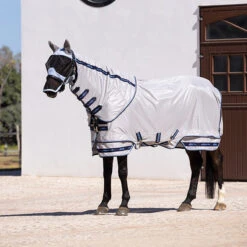 Vliegendeken LeMieux Arika Armour-Tek Grijs -Paardenbenodigdheden Winkel vliegendeken lemieux arika armour tek grijs 1500x1500 184776