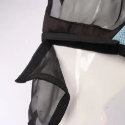 Vliegenmasker Horsegear Afneembare Neusflap Lichtblauw -Paardenbenodigdheden Winkel vliegenmasker horsegear afneembare neusflap lichtblauw 1500x1500 183120
