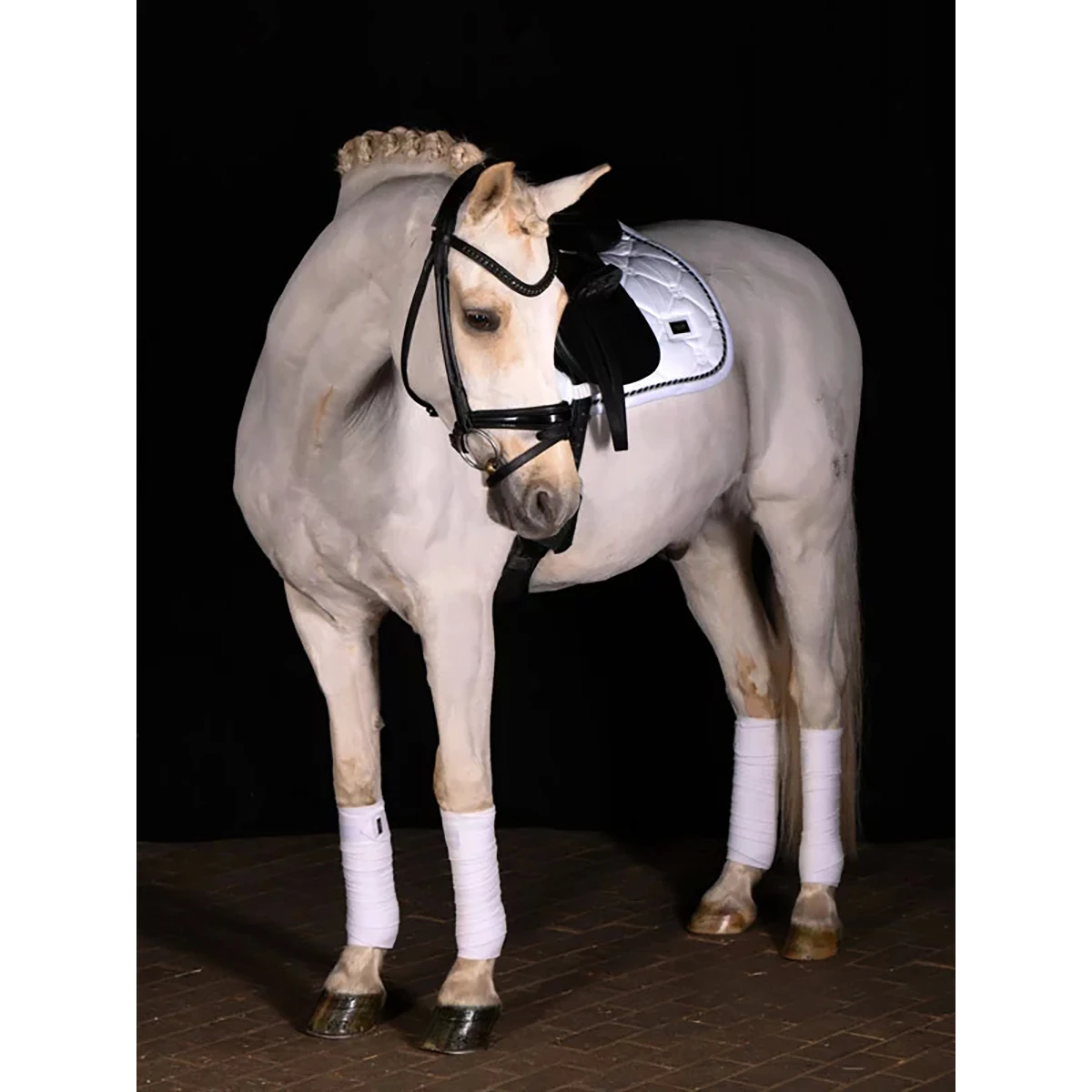 Zadeldek Equestrian Stockholm White Perfection Wit 4 Zadeldek Equestrian Stockholm White Perfection Wit - Afbeelding 4
