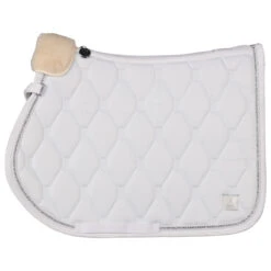 Zadeldek Eskadron Platinum Pure Glossy Crystal Wit -Paardenbenodigdheden Winkel zadeldek eskadron platinum pure glossy crystal wit 1500x1500 185855