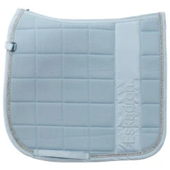 Zadeldek Eskadron Reflexx Big Square Mesh Crystal Lichtblauw