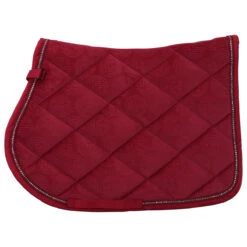 Zadeldek Eskadron Reflexx Velvet Crystal Rood -Paardenbenodigdheden Winkel zadeldek eskadron reflexx velvet crystal rood 1500x1500 180578