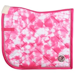 Zadeldek Harry's Horse Tie Dye Roze-wit