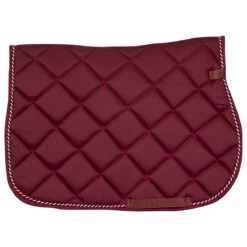 Zadeldek HB Showtime Crown Donkerrood -Paardenbenodigdheden Winkel zadeldek hb showtime crown donkerrood 1500x1500 146302