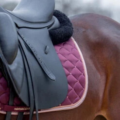 Zadeldek Horsegear Aurum Donkerpaars -Paardenbenodigdheden Winkel zadeldek horsegear aurum donkerpaars 1500x1500 139044