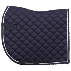 Zadeldek Horsegear Ruffle Donkerblauw -Paardenbenodigdheden Winkel zadeldek horsegear ruffle donkerblauw 1500x1500 143210