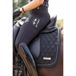 Zadeldek HV POLO HVPJune Dressuur Zwart -Paardenbenodigdheden Winkel zadeldek hv polo hvpjune dressuur zwart 1500x1500 177428