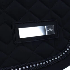 Zadeldek HV POLO HVPJune Dressuur Zwart -Paardenbenodigdheden Winkel zadeldek hv polo hvpjune dressuur zwart 1500x1500 183446