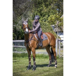 Zadeldek LeMieux Loire Close Contact Square Middenbruin -Paardenbenodigdheden Winkel zadeldek lemieux loire close contact square middenbruin 1500x1500 102795