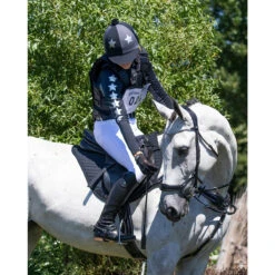 Zadeldek QHP Vegas Zwart -Paardenbenodigdheden Winkel zadeldek qhp vegas zwart 1500x1500 123880