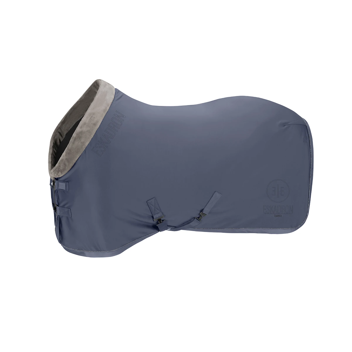 Zweetdeken Eskadron Essence Jersey Faux Fur Donkerblauw 1 Zweetdeken Eskadron Essence Jersey Faux Fur Donkerblauw