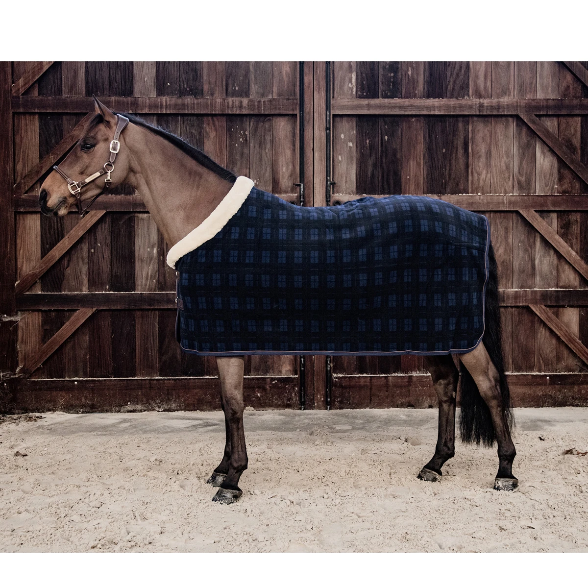 Zweetdeken Kentucky Show Heavy Blauw 5 Zweetdeken Kentucky Show Heavy Blauw - Afbeelding 5