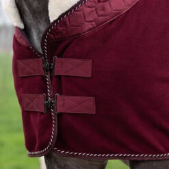 Zweetdeken QHP Brilliance Donkerrood -Paardenbenodigdheden Winkel zweetdeken qhp brilliance donkerrood 1500x1500 140723
